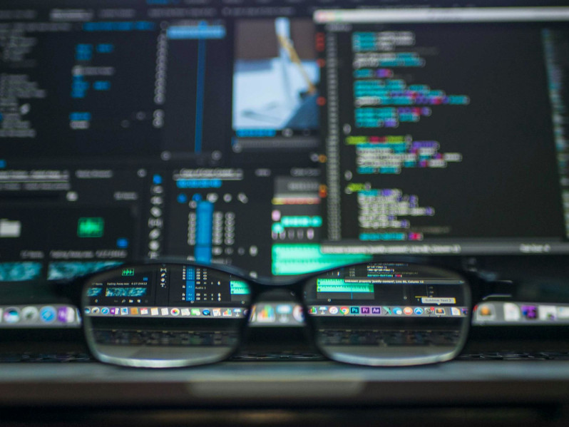 imagem de codificação de computador